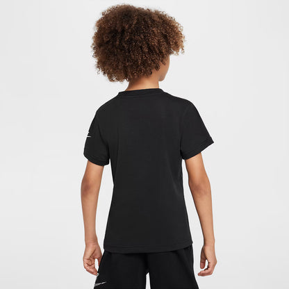 Nike Futura Block Çocuk Siyah T-shirt