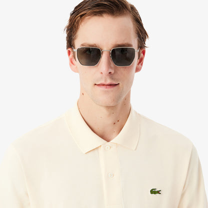 Lacoste L.12.12 Light Erkek Classic Fit Bej Polo