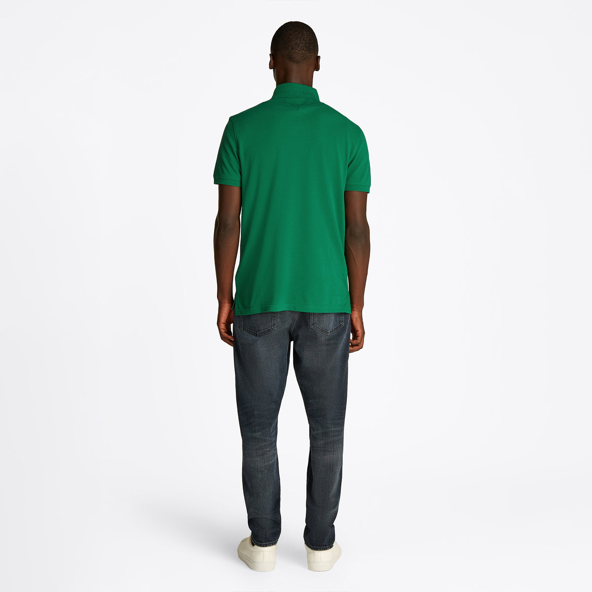 Tommy Hilfiger Nos Erkek Yeşil Polo Yaka T-shirt