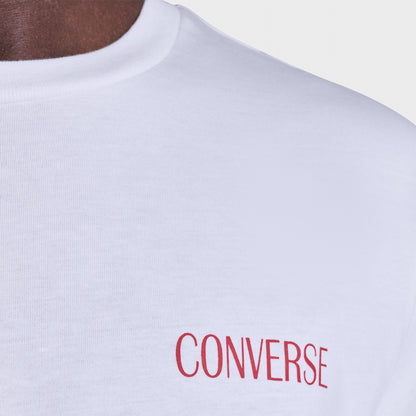 Converse Erkek Beyaz T-shirt