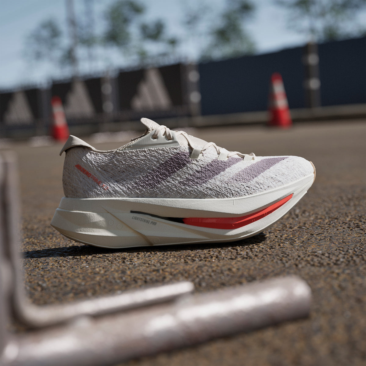 Adidas Adizero Prime X 2.0 Strung Unisex Beyaz Koşu Ayakkabısı