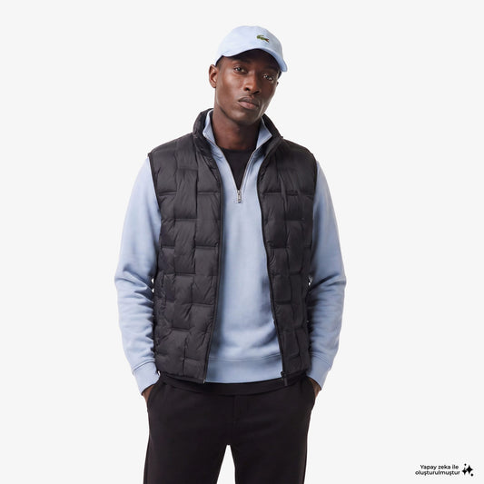 Lacoste Regular Fit Erkek Yeşil Yelek