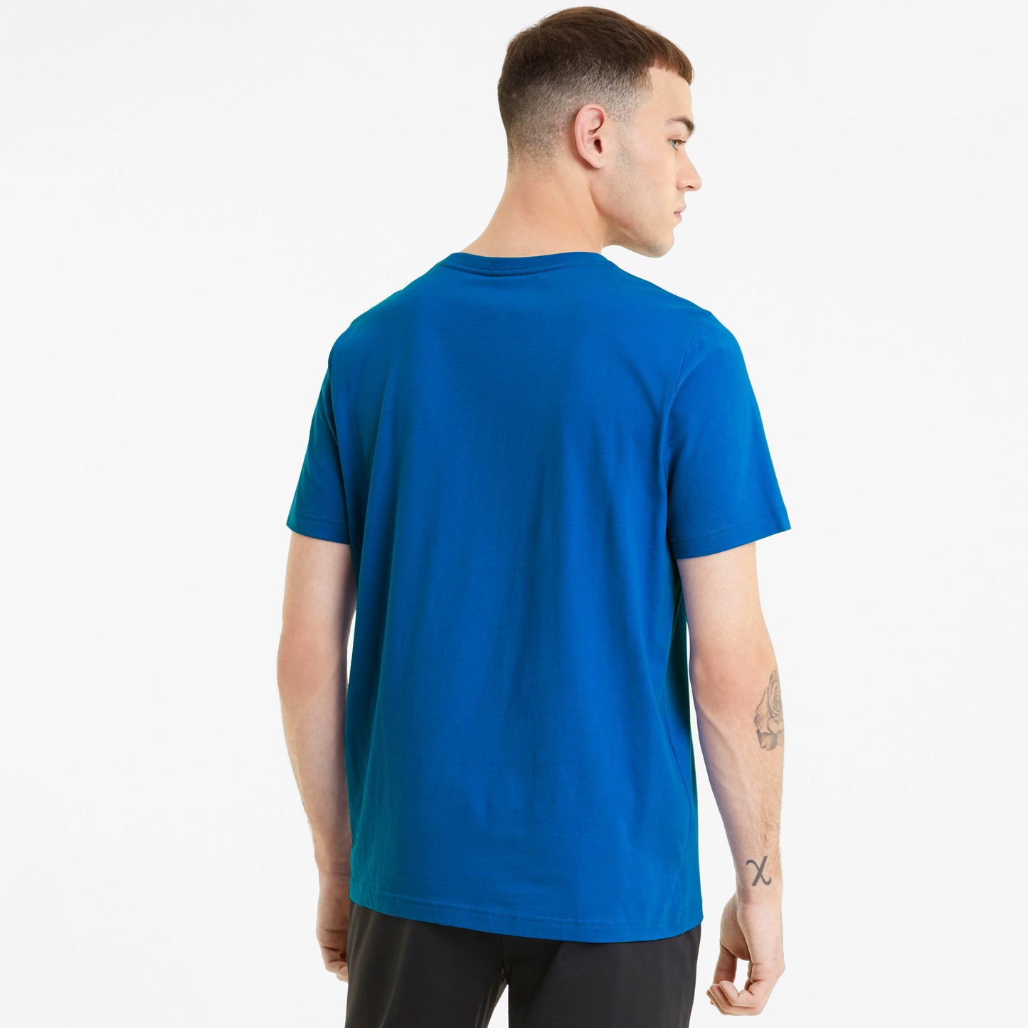 Puma Essentials Logo Erkek Siyah T-shirt