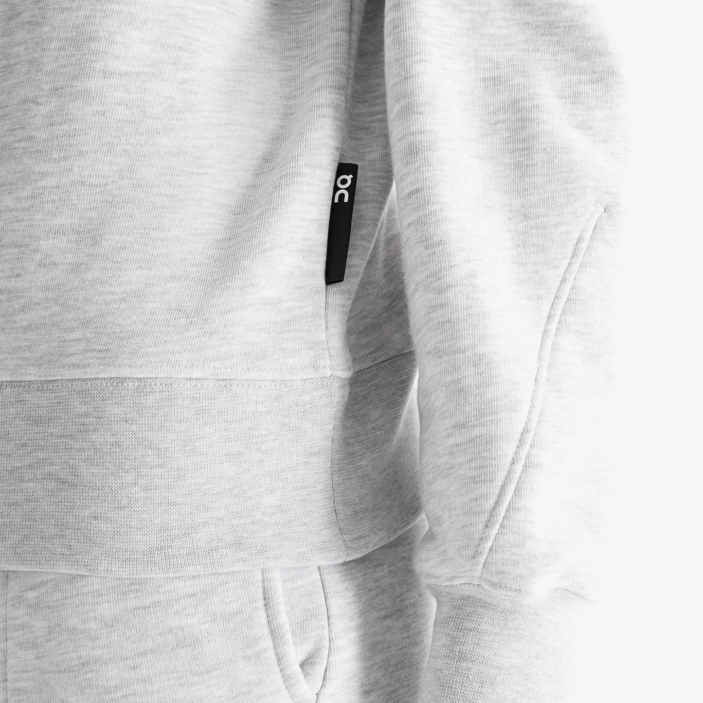 On Club Crew Kadın Gri Sweatshirt