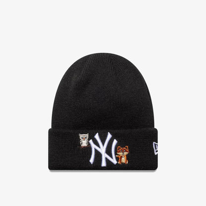 New Era New York Yankees Mlb Icon Çocuk Siyah Bere
