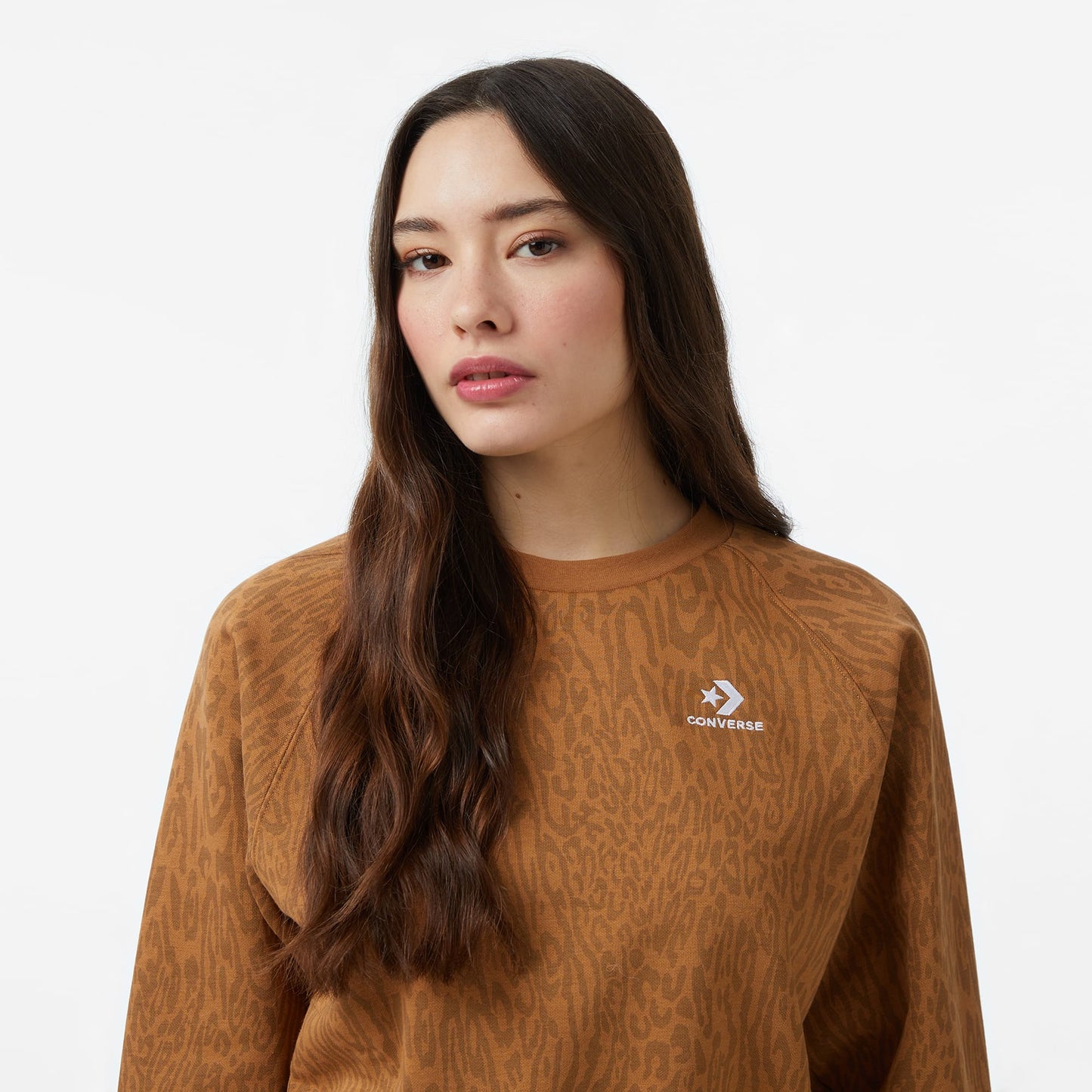 Converse Kadın Kahverengi Sweatshirt