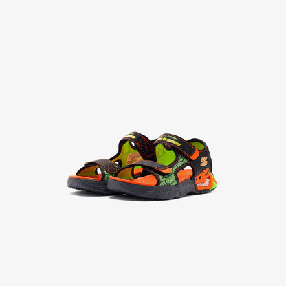 Skechers Lights Creature Splash Çocuk Işıklı Siyah Sandalet