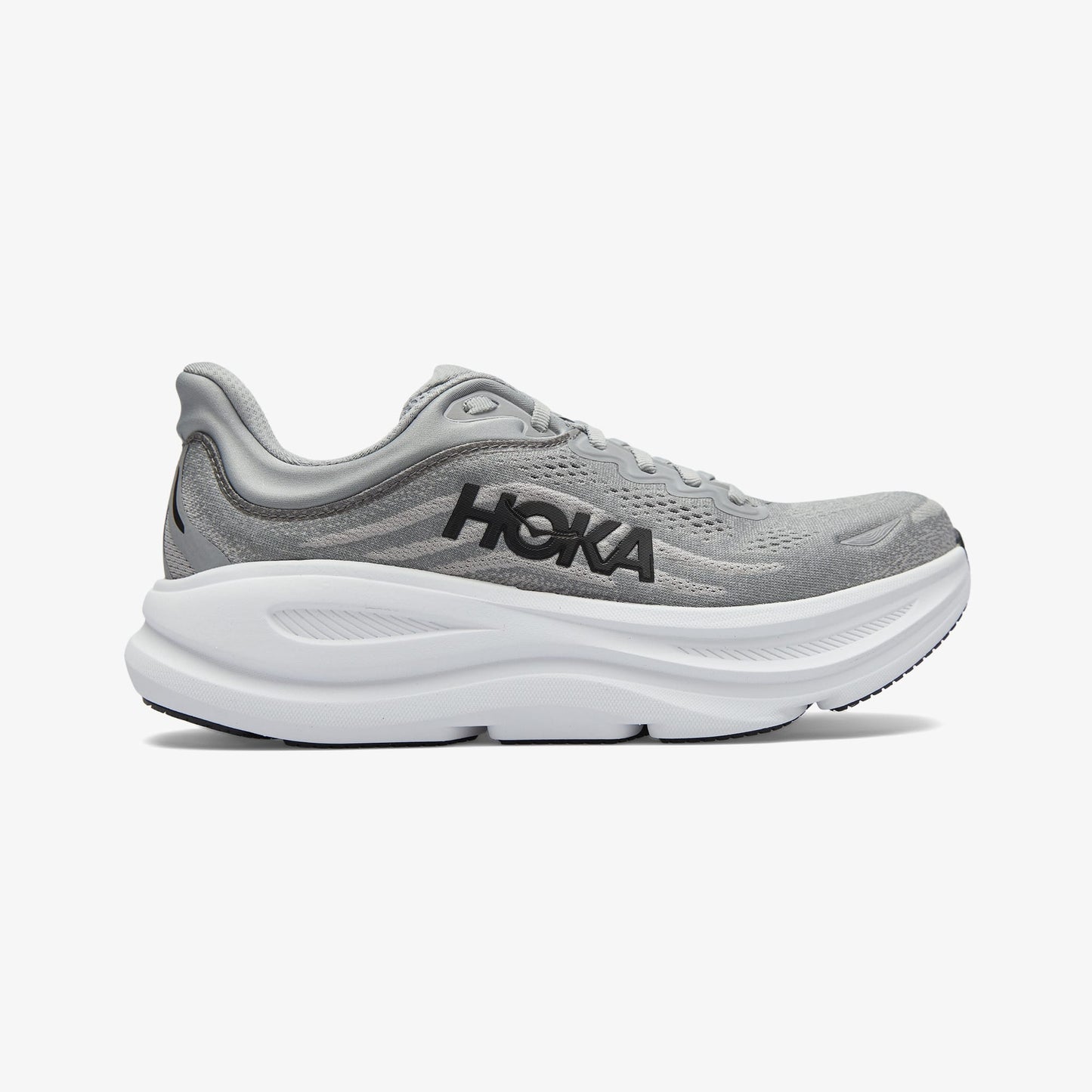 Hoka Bondi 9 Erkek Gri Spor Ayakkabı