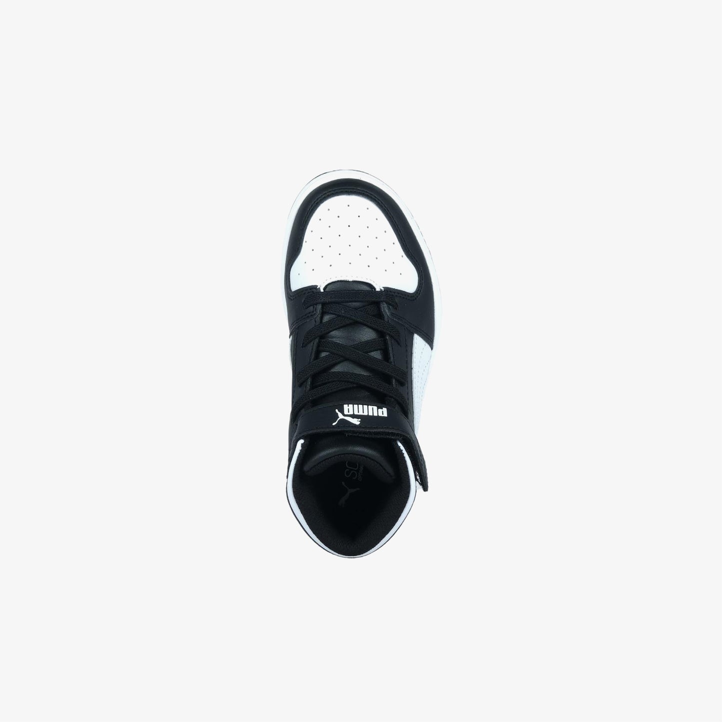 Puma Rebound Layup Çocuk Siyah/beyaz Spor Ayakkabı