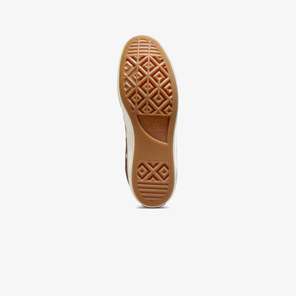 Converse Chuck 70 Taylored Lux Unisex Kahverengi Deri Sneaker