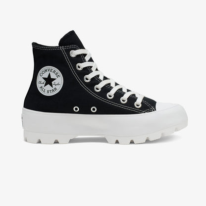 Converse Chuck Taylor All Star Lugged Hi Kadın Platform Siyah Sneaker