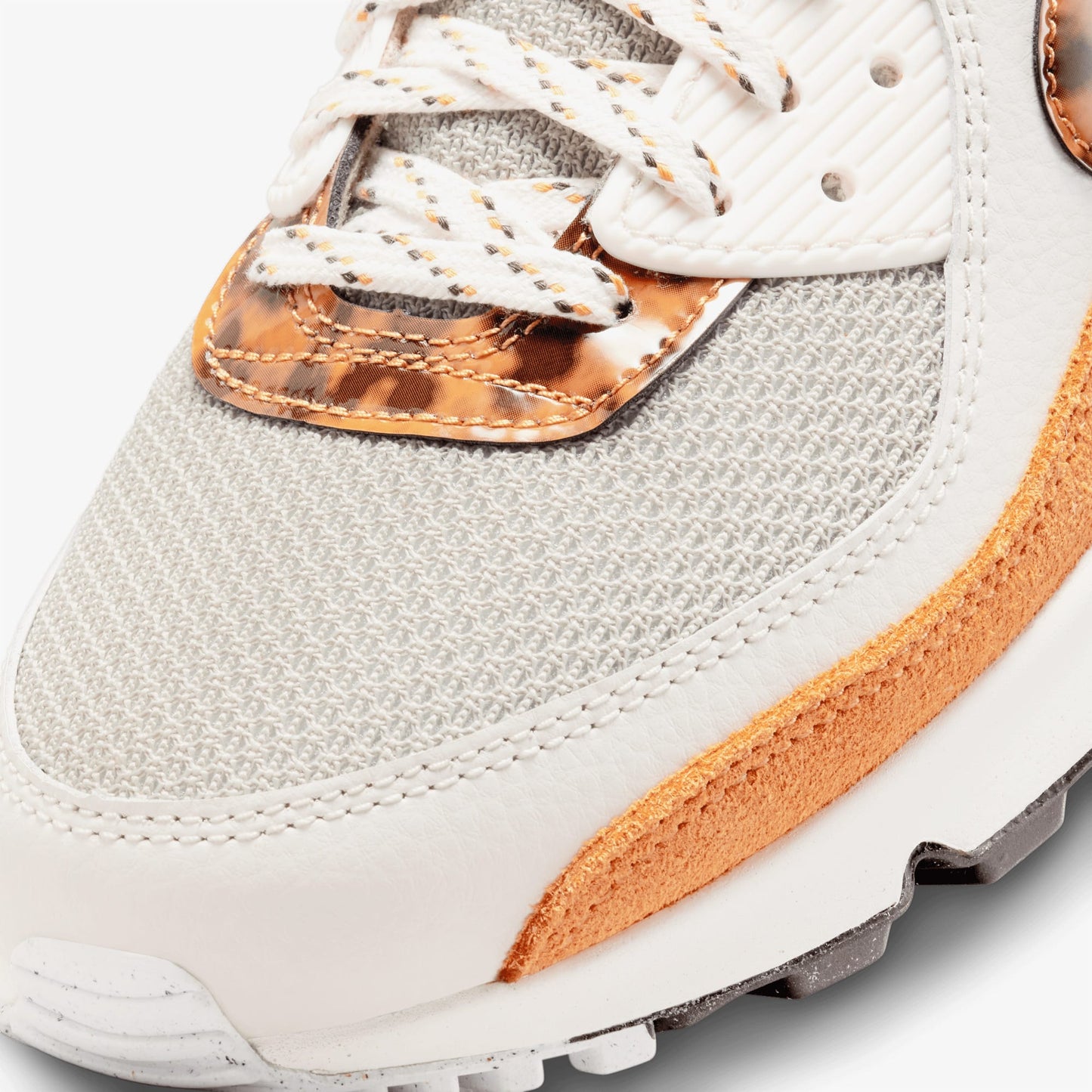 Nike Air Max 90 Kadın Krem/turuncu Spor Ayakkabı
