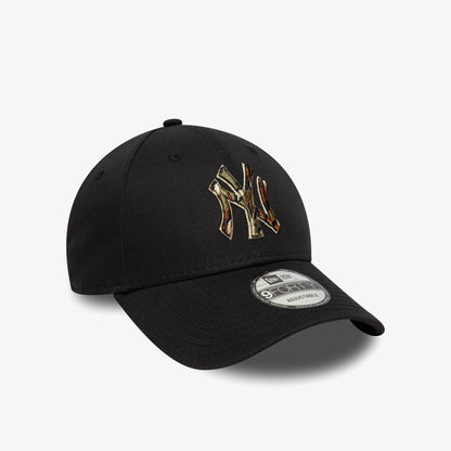 New Era Outline Camo 9forty Neyyan Unisex Siyah Şapka