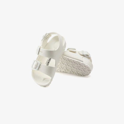 Birkenstock Milano Eva Bebek Beyaz Sandalet