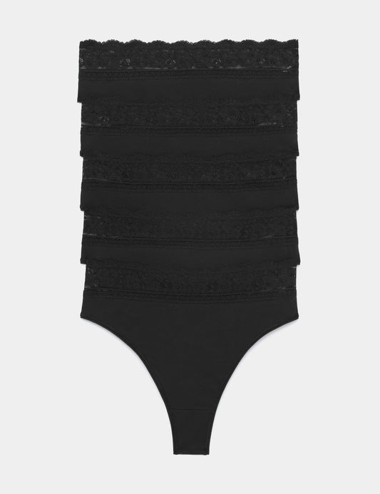 Yüksek Belli 5'li Tanga Külot