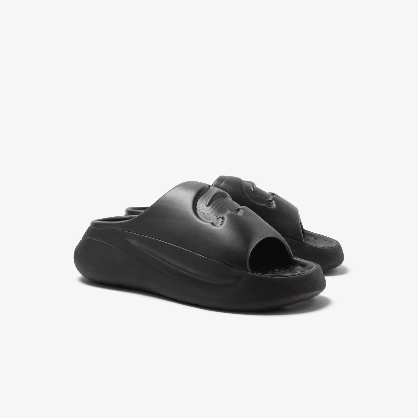 Lacoste Croco 3.0 Erkek Siyah Terlik