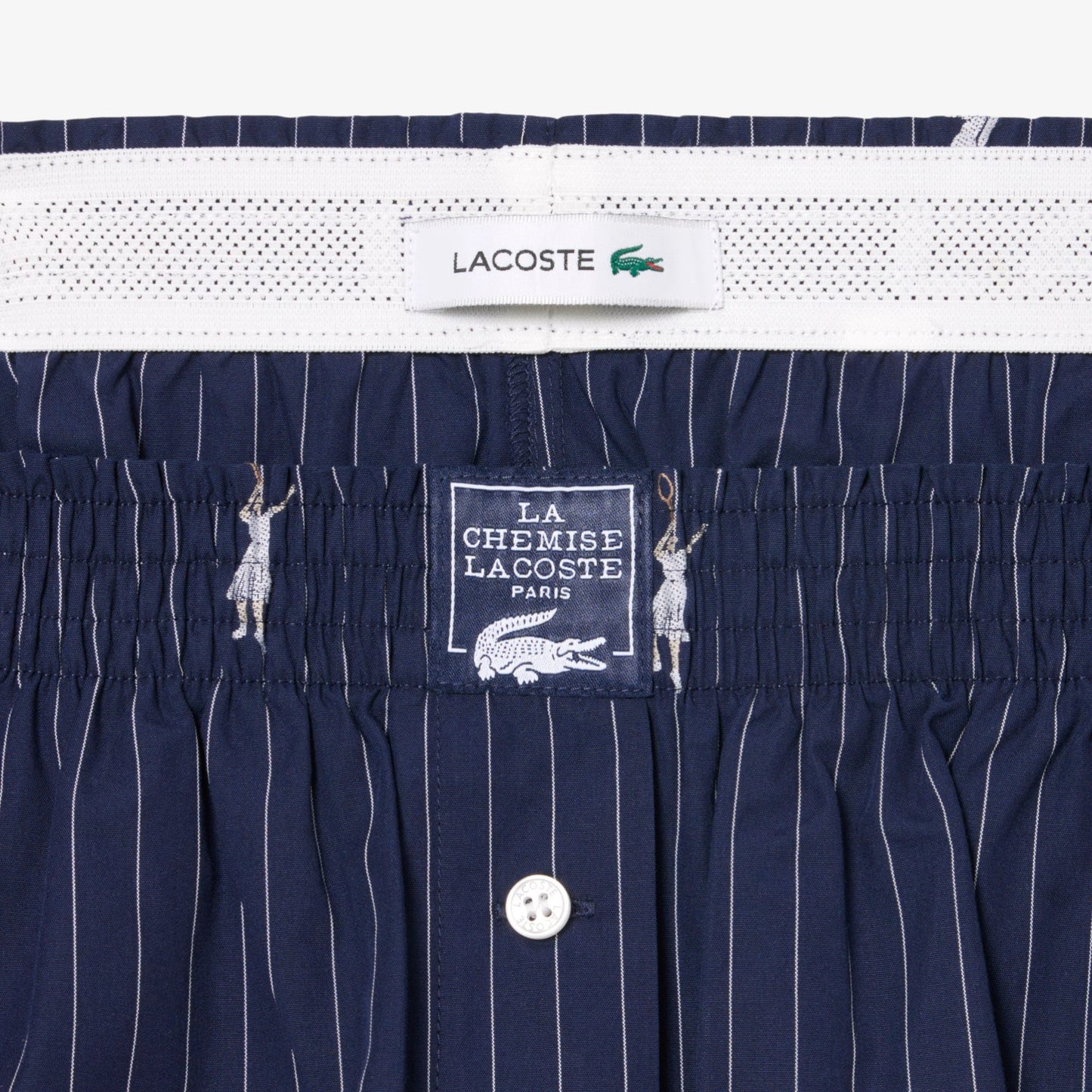 Lacoste Oversize Fit Kadın Lacivert Şort