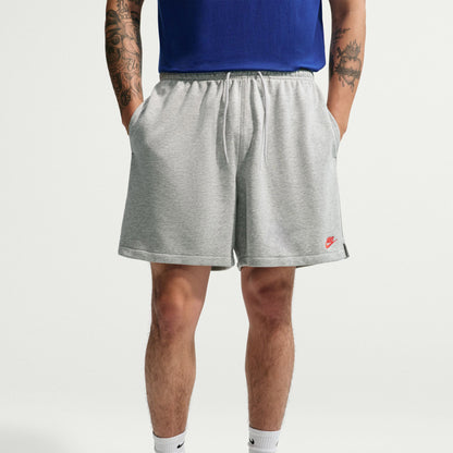 Nike Club Flow Erkek Gri Şort