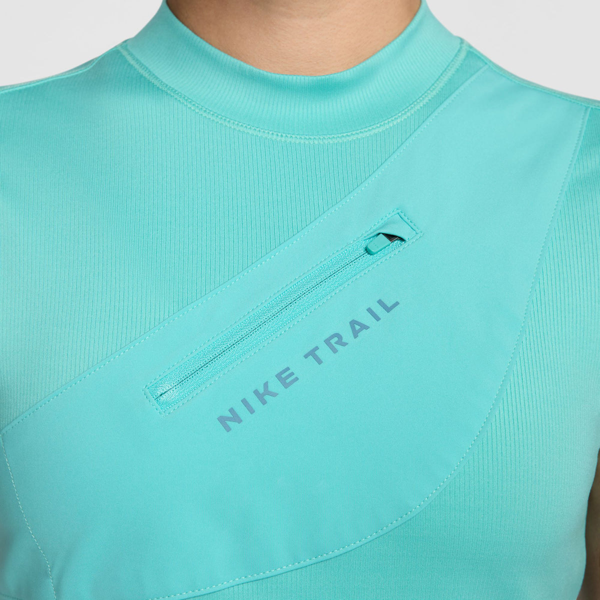 Nike Trail Dri-fit Cepli Kadın Mavi Koşu Atlet