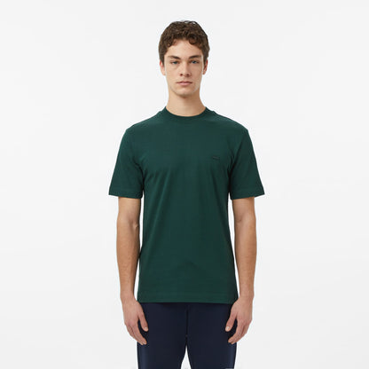 Lacoste Erkek Relaxed Fit Bisiklet Yaka Yeşil T-shirt