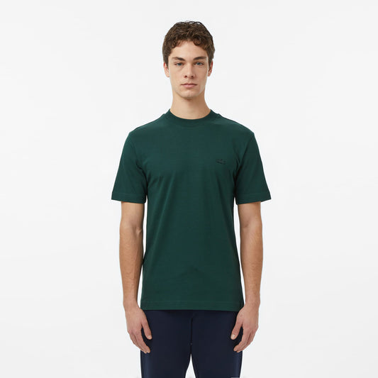 Lacoste Erkek Relaxed Fit Bisiklet Yaka Yeşil T-shirt