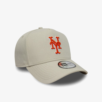 New Era Outline Script Eframe Unisex Bej Şapka