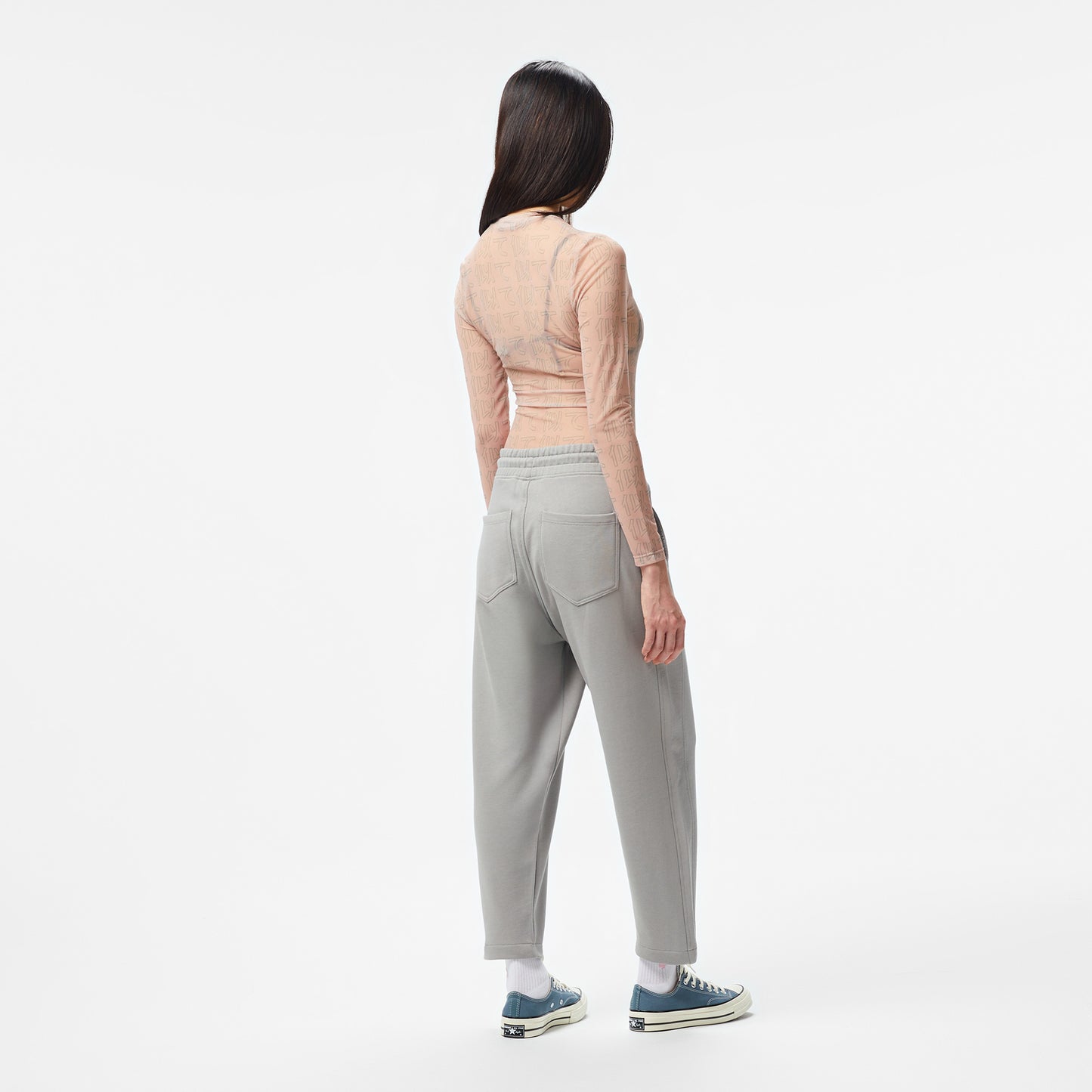 United4 Comfort Flare Kadın Gri Eşofman Altı