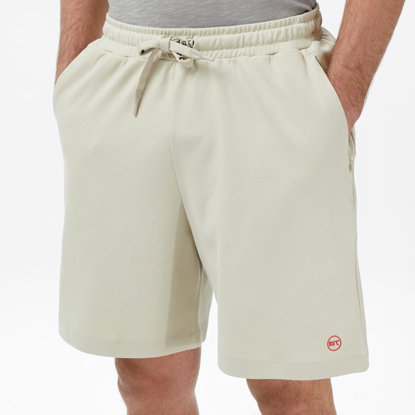 United4 Regular Fit Erkek Krem Şort