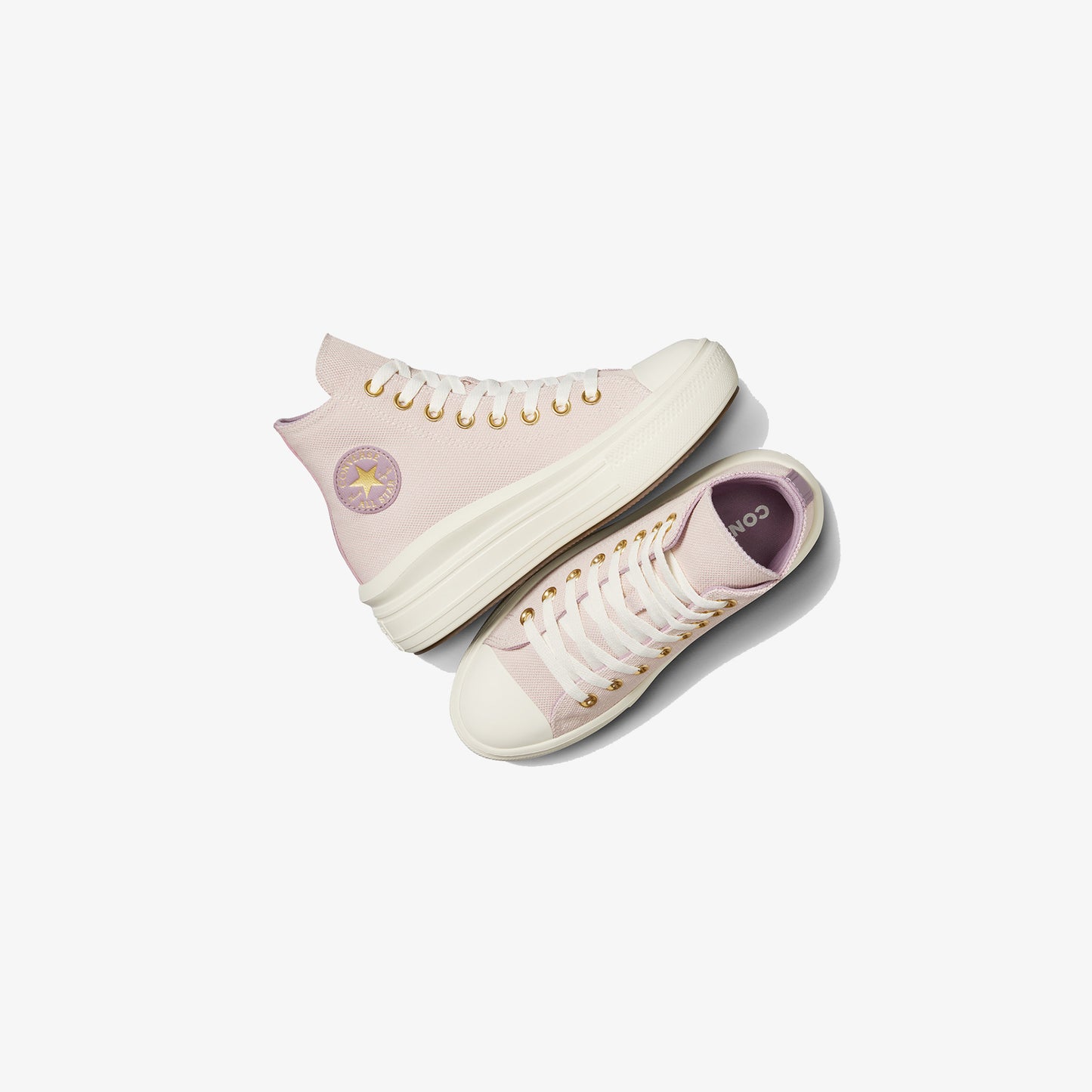 Converse Chuck Taylor All Star Move Gold Çocuk Pembe Sneaker