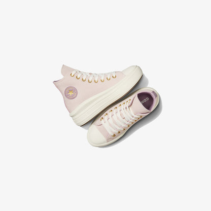 Converse Chuck Taylor All Star Move Gold Çocuk Pembe Sneaker