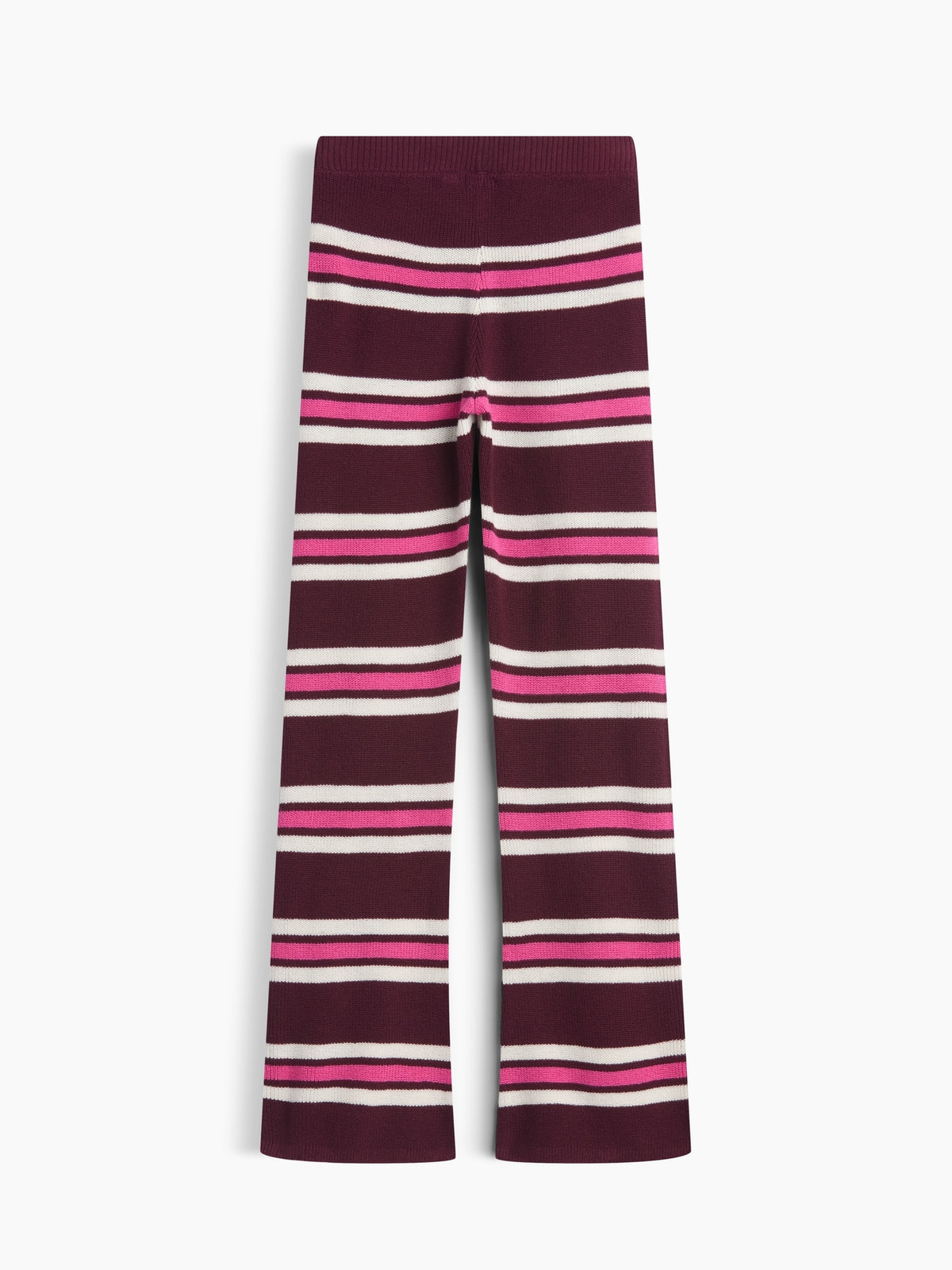 Bordo Pull-on Flare Pantolon