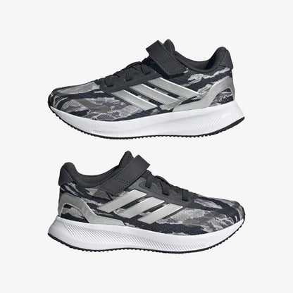 Adidas Run Falcon 5 Siyah Çocuk Spor Ayakkabı