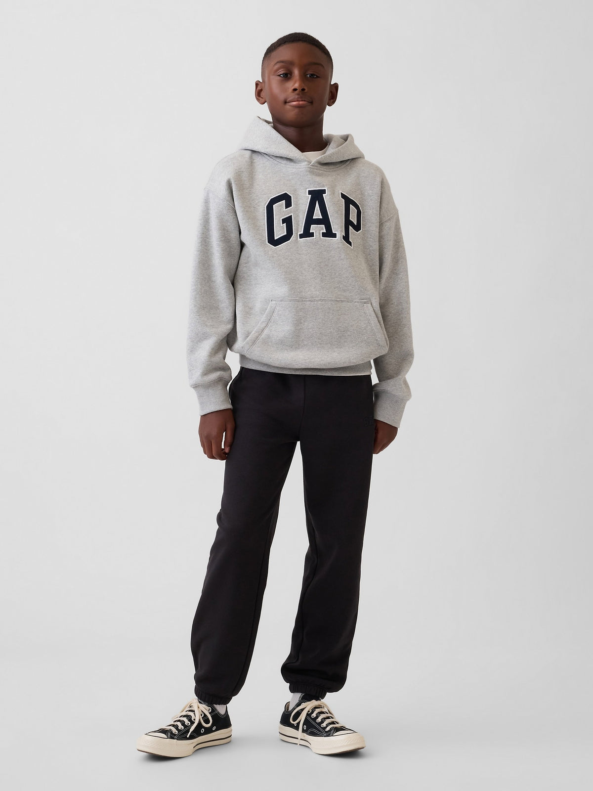 Siyah Vintagesoft Relaxed Logo Jogger Eşofman Altı