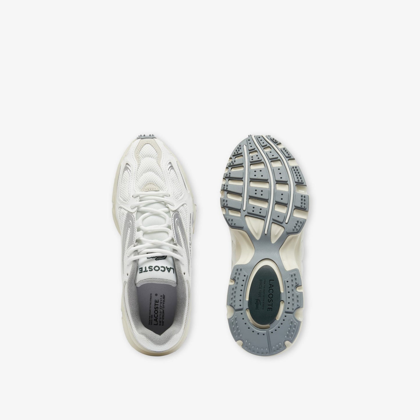 Lacoste L003 2k24 Erkek Beyaz/gri Sneaker