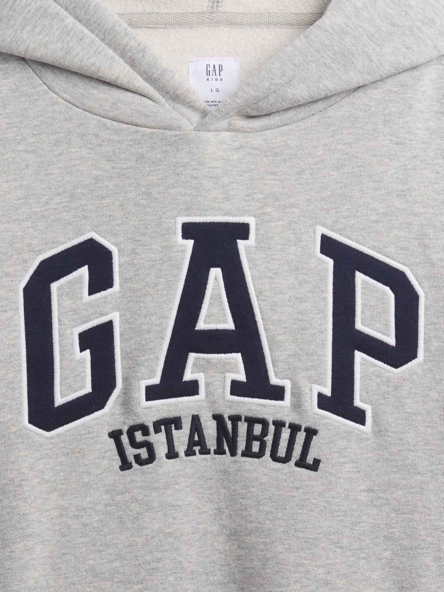Gri Relaxed Gap Istanbul Logo Sweatshirt