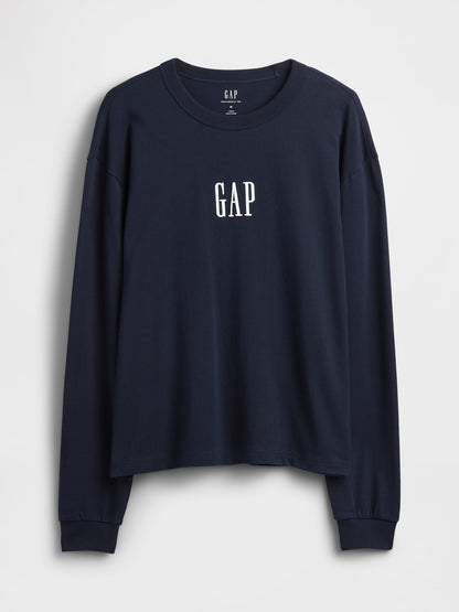 Lacivert Gap Logo T-shirt