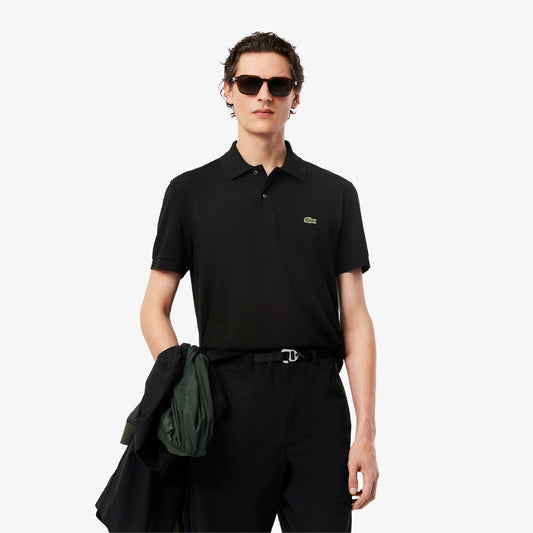 Lacoste L.12.12 Classic Erkek Siyah Polo
