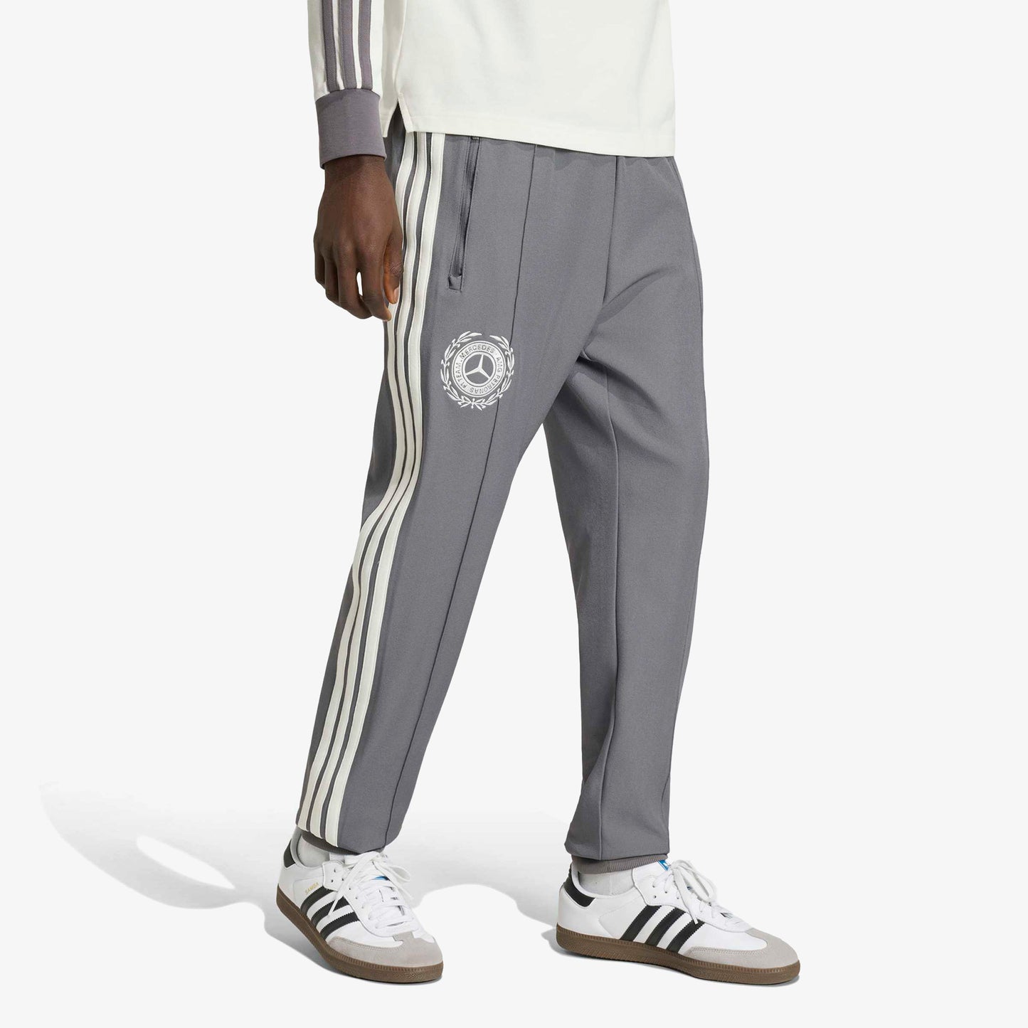 Adidas Mercedes Amg Petronnas Erkek Gri Eşofman Altı