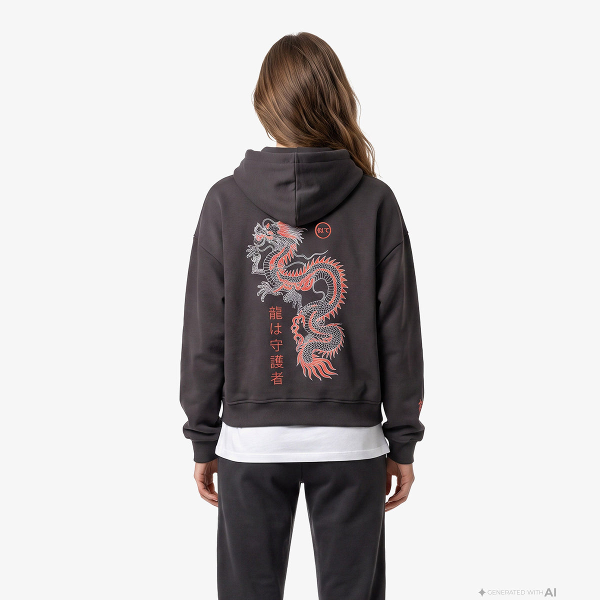 Unıted4 Regular Fit Kadın Kahverengi Sweatshirt