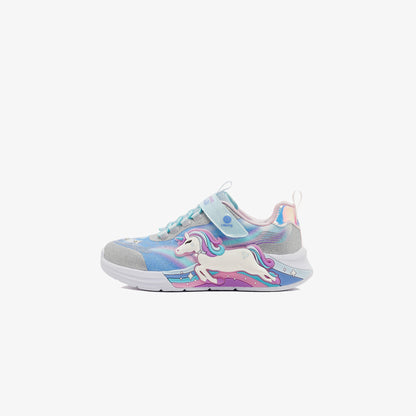 Skechers Unicorn Chaser Çocuk Gri Işıklı Spor Ayakkabı