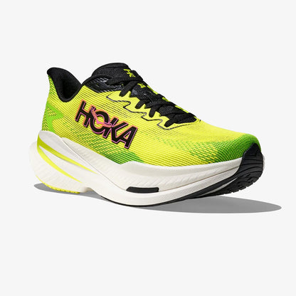 Hoka Mach X 3 Erkek Sarı Yarış Koşusu Ayakkabısı