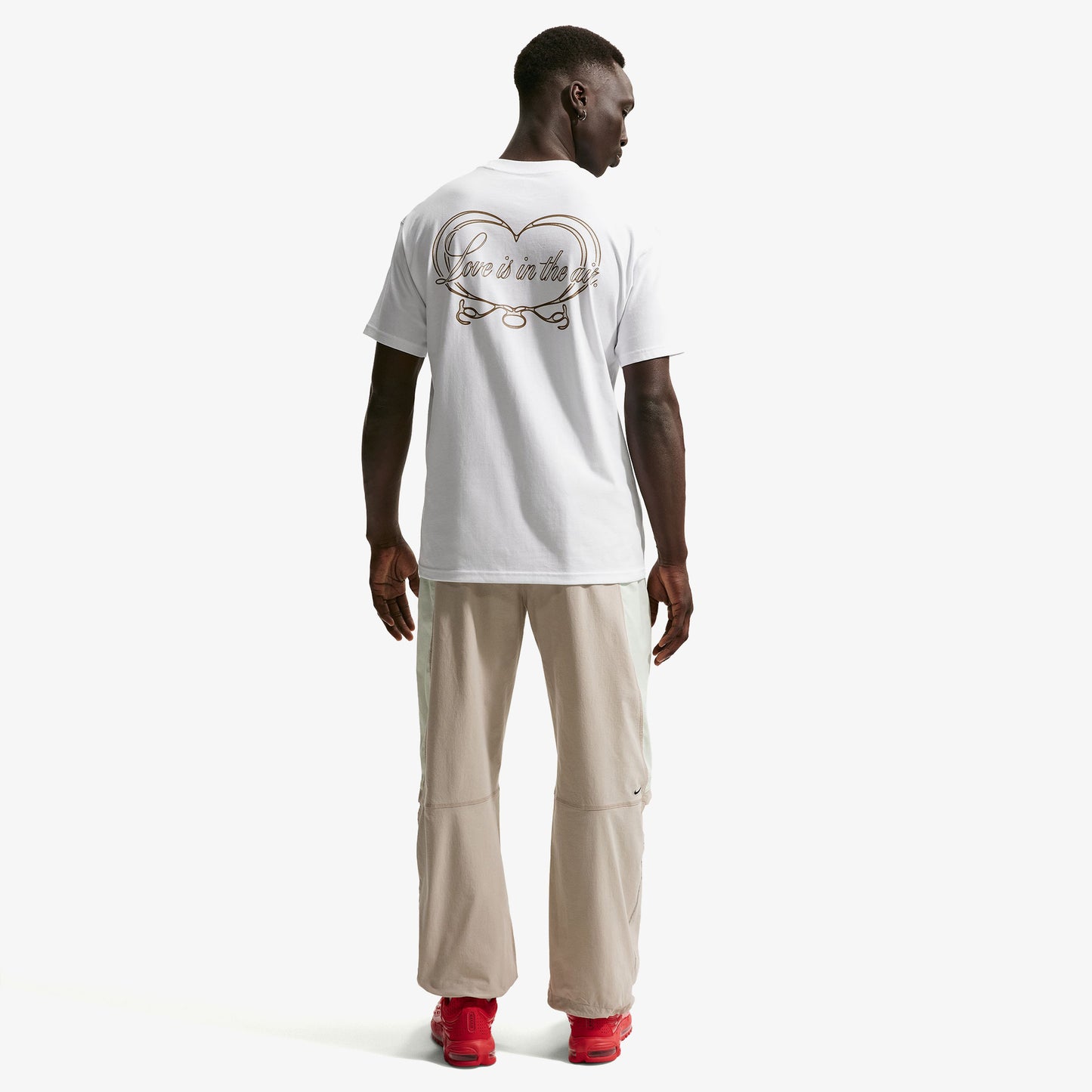 Nike Peak Tee Erkek Beyaz T-shirt