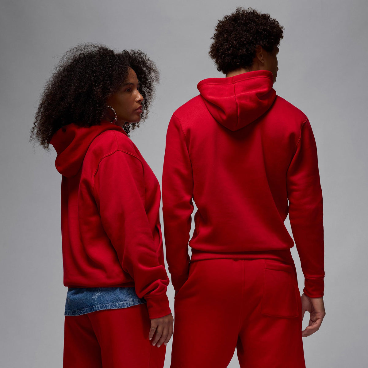 Jordan Brooklyn Erkek Kırmızı Sweatshirt