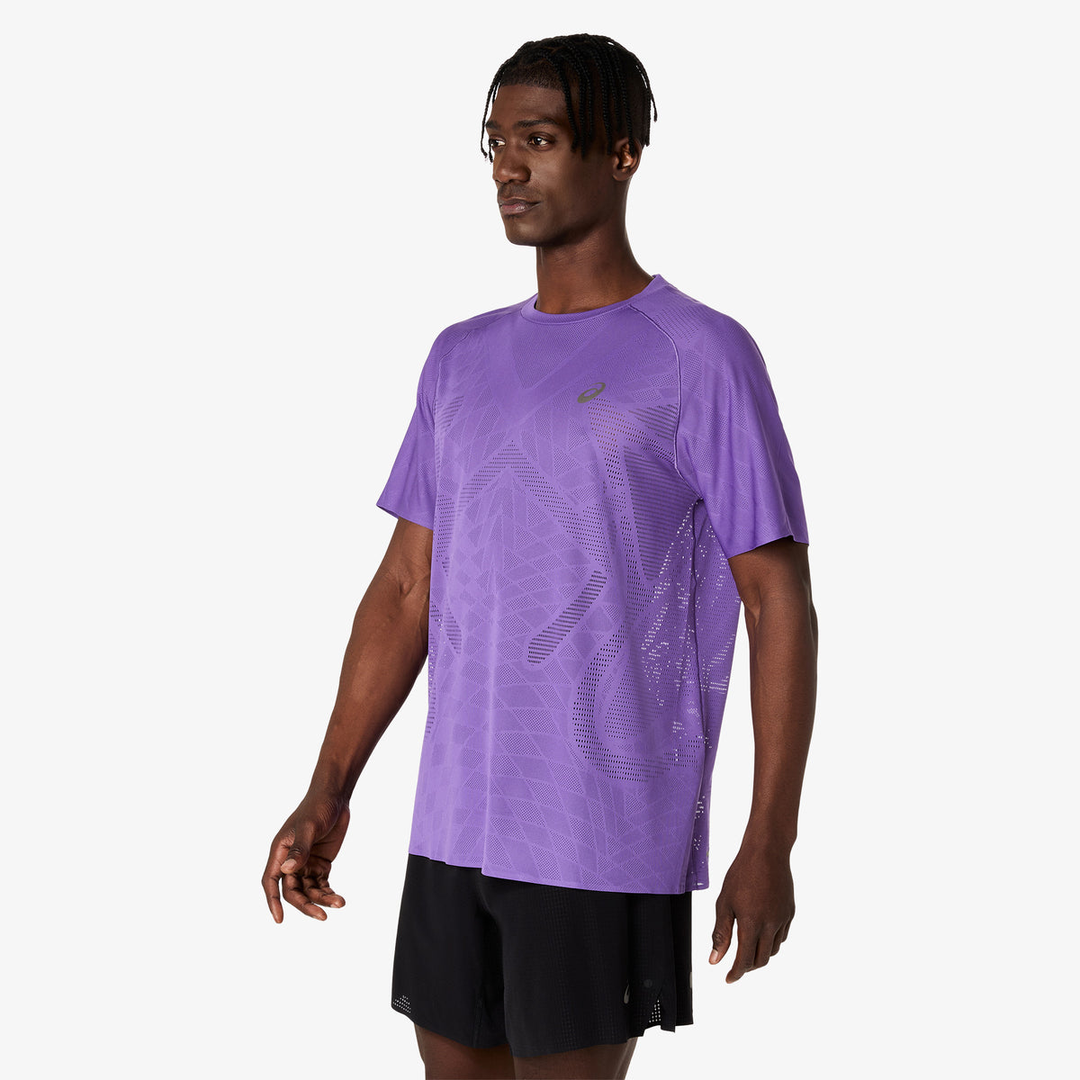 Asics Metarun Ss Top Erkek Krem T-shirt