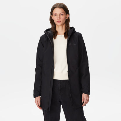 Jack Wolfskin Heidelstein Ins Kadın Siyah Mont