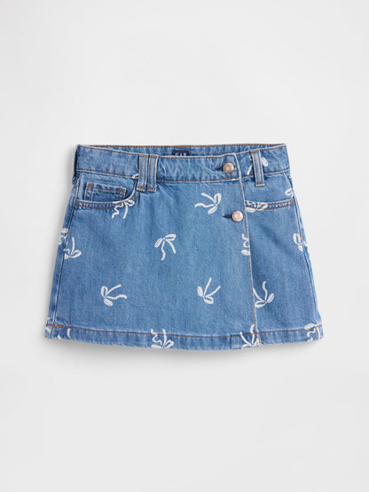 Mavi Denim Şort Etek