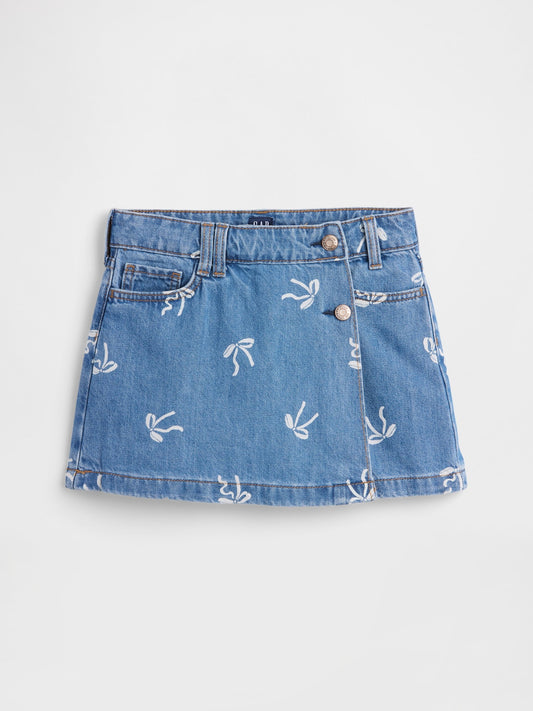 Mavi Denim Şort Etek