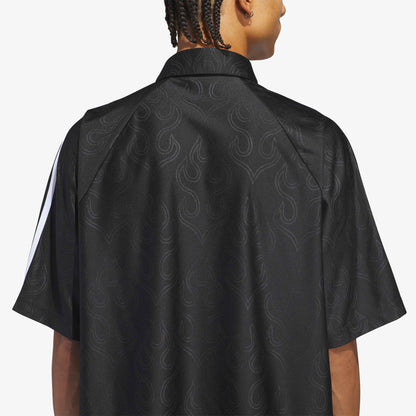 Adidas Jacquard Top Unisex Siyah T-shirt