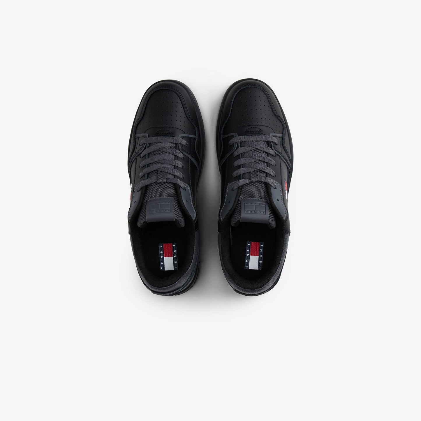 Tommy Jeans Retro Basket Kadın Siyah Spor Ayakkabı