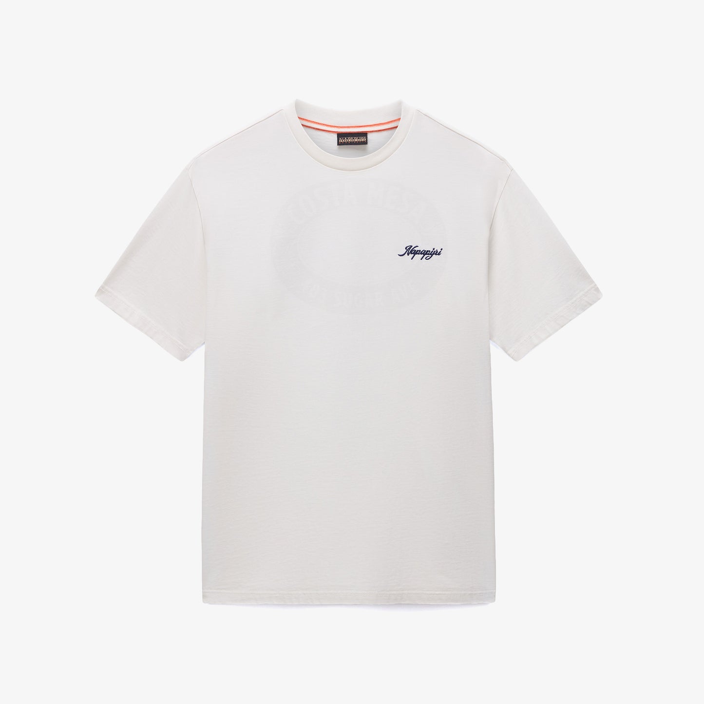Napapijri S-fluorite Erkek Beyaz T-shirt